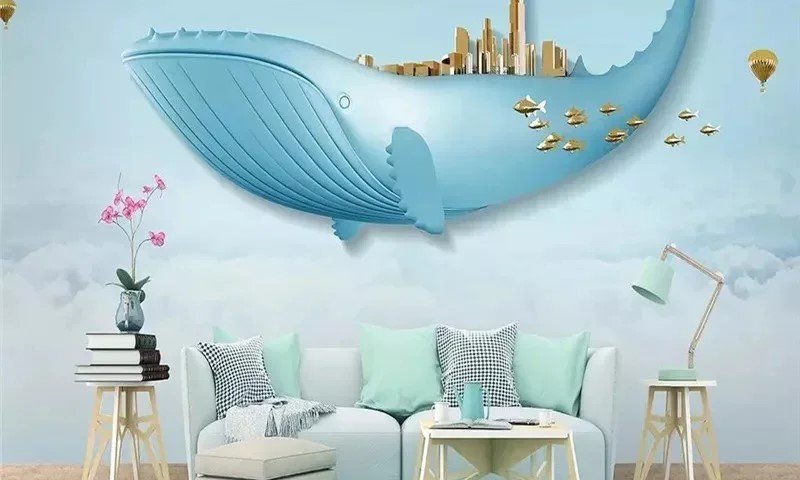 фотообои кит
