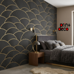 фотообои линии на темном фоне
